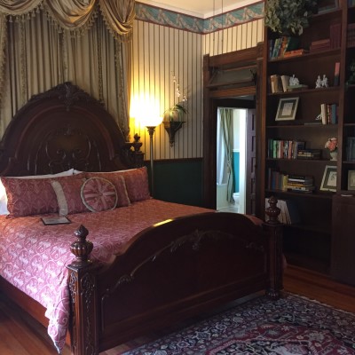 The Library at the Queen Anne Bed and Breakfast.