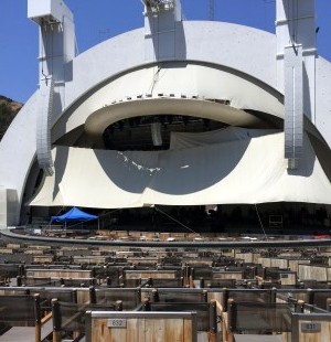 The famous Hollywood Bowl.