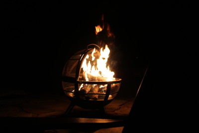 A campfire is the perfect setting for ghost stories!